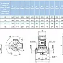 Циркуляционный насос In-Line SAER L-2P 50-200S-180. Дополнительное изображение 3