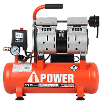 Поршневой компрессор A-iPower AC110/10LF (миниатюра)
