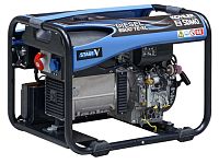 Дизельный генератор SDMO DIESEL 6500 TE XL C5 с АВР (миниатюра)