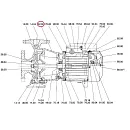 30100841000 Кожух, поз.32.00 Calpeda. Основное изображение