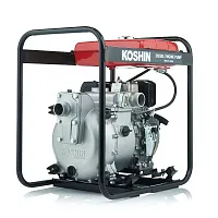 Дизельная мотопомпа для сильно-загрязненных вод Koshin KTY-50D (миниатюра)