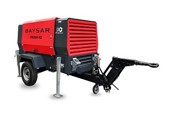 Передвижной компрессор BAYSAR DS350-12D
