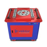 Станок для гибки арматуры Vektor GW32 с доводчиком (миниатюра)