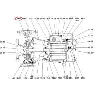 40000410000 Корпус насоса, поз.14.00 Calpeda (миниатюра)