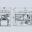 Дизельный генератор Yanmar YDG 2700 N-5B2. Дополнительное изображение 1