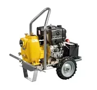 Дизельная мотопомпа VAR 1-180 MLD10 G10 TROLLEY (миниатюра)