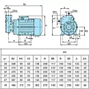 Насос вихревой Calpeda TM 76 230/50 Hz. Дополнительное изображение 1