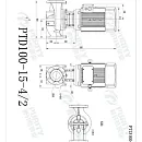 Насос в линию PURITY PTD 100-15/2. Дополнительное изображение 3