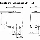 Реле давления CONDOR FF4-4 DAH (MDR-F 4 HAA SAA A 010A030). Дополнительное изображение 4
