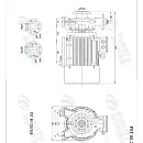 Консольно-моноблочный фланцевый насос PSTG 80-250/450 (N). Дополнительное изображение 2