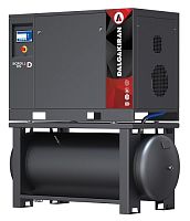 Спиральный компрессор DALGAKIRAN DS 7,5-10-500 (2x3,7) (миниатюра)