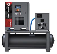 Спиральный компрессор DALGAKIRAN DS 2,2-10-250D (миниатюра)