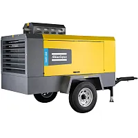Дизельный винтовой компрессор Atlas Copco XAHS 400 PACE на шасси (миниатюра)
