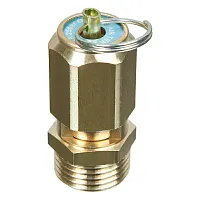 Клапан предохранительный 25 бар 1/2" Air Tek с кольцом ручного сброса VS1225 (миниатюра)