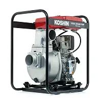 Дизельная мотопомпа для загрязненных вод Koshin SEY-100D (миниатюра)