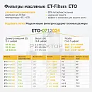 Compair 10656774 =  ETO-1319112 Фильтр масляный (аналог). Дополнительное изображение 3