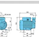Насос вихревой Calpeda CTM 61 230/50 Hz. Дополнительное изображение 1