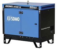 Дизельный генератор SDMO DIESEL 6500 TE SILENCE с АВР (миниатюра)