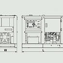 Дизельный генератор Yanmar YEG 150 DTHS-5B. Дополнительное изображение 1