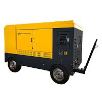 Дизельный винтовой компрессор ET-Compressors SDY 1095T-25 на шасси (миниатюра)