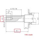 Дизельный двигатель REDVOLT 178FE (S-тип). Дополнительное изображение 4