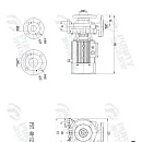 Консольно-моноблочный фланцевый насос PSTG 40-125/22 (N). Дополнительное изображение 2