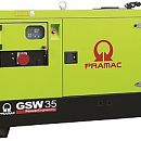 Дизельный генератор Pramac GSW 35 Y в кожухе. Основное изображение