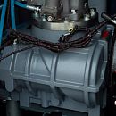 Передвижной компрессор BAYSAR DS420-12. Дополнительное изображение 6