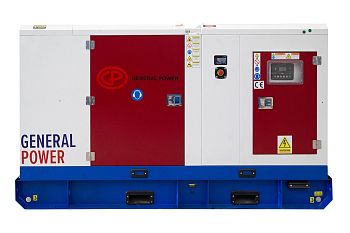 Дизельный генератор General Power GP12KB-M в кожухе