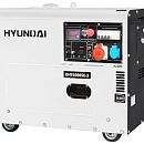 Дизельный генератор Hyundai DHY 6000SE-3. Основное изображение