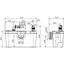 Напорная установка отвода сточной воды Wilo HiSewlift 3-15. Дополнительное изображение 2