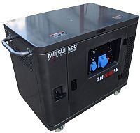 Бензиновый генератор Mitsui Power ZM 7000 SE в кожухе с АВР (миниатюра)