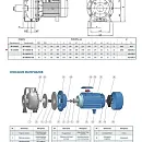Моноблочный насос из нержавеющей стали PURITY PZ 50-125/40 (N). Дополнительное изображение 2