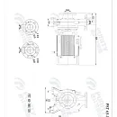 Консольно-моноблочный фланцевый насос PSTG 65-160/110 (N). Дополнительное изображение 2