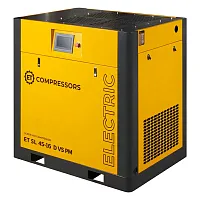 Винтовой компрессор ET-Compressors SL 45-16 D VS PM (IP23) без муфты с частотным регулированием производительности и двигателем на постоянных магнитах (миниатюра)