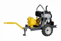 Дизельная мотопомпа VAR 3-240 FHT26 G10 TROLLEY (миниатюра)