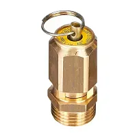 Клапан предохранительный 1,8 бар 1/2" Air Tek с кольцом ручного сброса VS1201.8A (миниатюра)