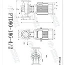 Насос в линию PURITY PTD 80-18G/2. Дополнительное изображение 3