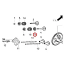 1000043 Седло пружины клапана K-180 KOSHIN. Основное изображение