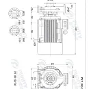 Консольно-моноблочный фланцевый насос PSTG 100-250/750 (N). Дополнительное изображение 2