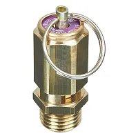 Клапан предохранительный 16 бар 1/4" Air Tek с кольцом ручного сброса VS1416A (миниатюра)