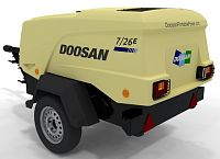 Передвижной компрессор Doosan 7/26E (миниатюра)