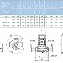 Циркуляционный насос In-Line SAER L-2P 65-125-139. Дополнительное изображение 3
