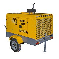 Передвижной компрессор Master Blast BP-10/8 (миниатюра)