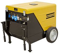 Дизельный генератор Atlas Copco QEP S10 на шасси с АВР (миниатюра)