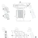 Консольно-моноблочный фланцевый насос PSTG 32-250/55D (N). Дополнительное изображение 2