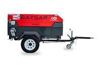 Передвижной компрессор BAYSAR DS185-7 (миниатюра)