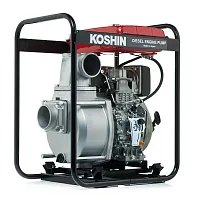 Дизельная мотопомпа для сильно-загрязненных вод Koshin STY-100D (миниатюра)