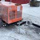 Передвижной компрессор ЗИФ ПВ-6/0,7 на шасси. Дополнительное изображение 2