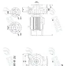 Консольно-моноблочный фланцевый насос PSTG 40-160/30. Дополнительное изображение 2